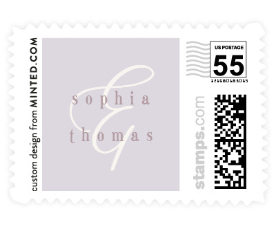 'Love In The Air (E)' wedding stamp