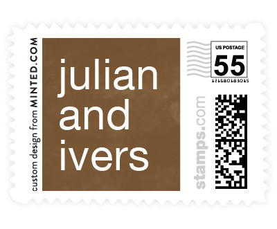 'Modern Statement (D)' stamp design