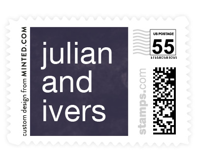 'Modern Statement (F)' wedding stamps