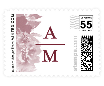 'Classic Hand Lettered Overlay (B)' postage stamp