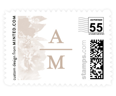 'Classic Hand Lettered Overlay (C)' stamp