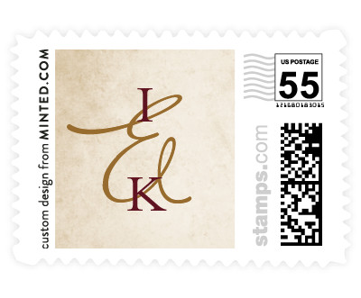 'Light Hearted (B)' wedding stamps