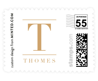 'Avenue (C)' wedding stamps