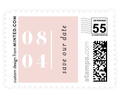'We Found Love (E)' wedding stamp