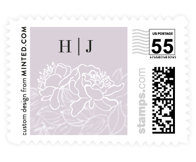 'Lush Garden (F)' postage stamps