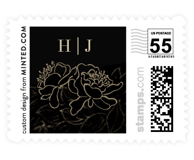 'Lush Garden (G)' wedding stamps
