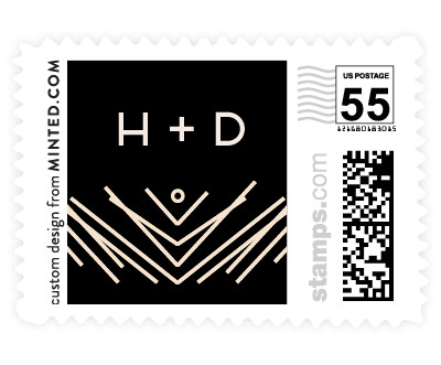 'Artsy Border (B)' stamp