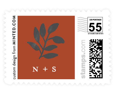 'Side Script (E)' postage stamp