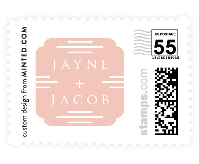'Windswept Deco (C)' stamp