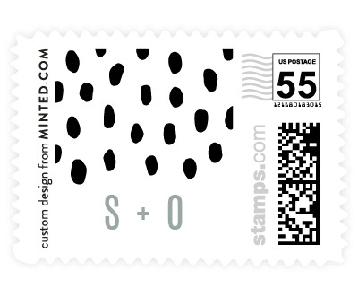 'Modern Minimalism (B)' wedding stamps
