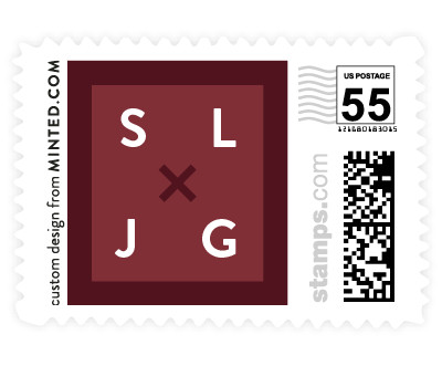 'Marquee (D)' postage stamp