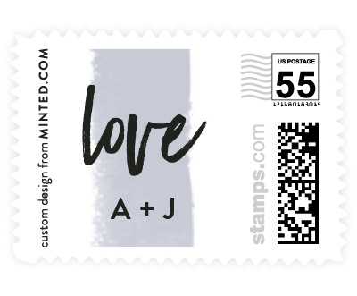 'Brushed Lettering (D)' postage