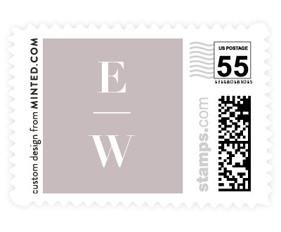 'Stated (E)' postage stamps