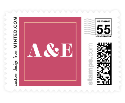 'Framed Date (E)' postage