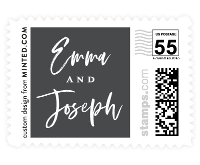 'Modern Brush' postage