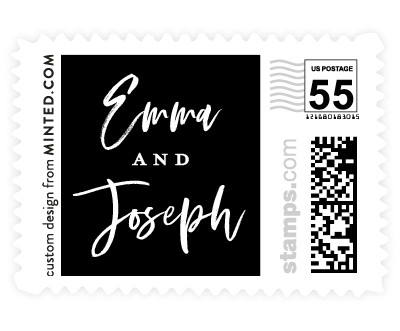 'Modern Brush (D)' stamp