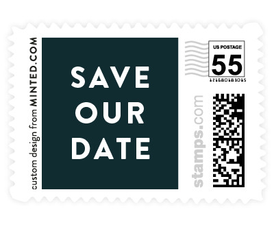 'In Love (D)' stamp design