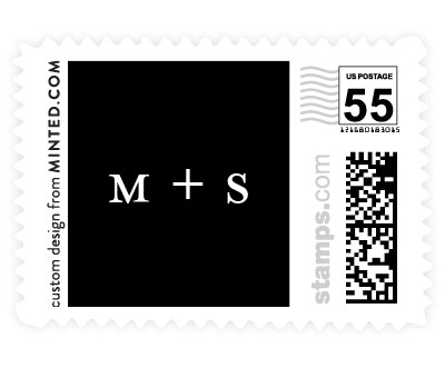 'Simple Minimalist' stamp design