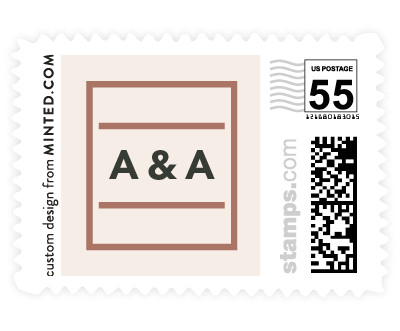 'Alexis (B)' wedding stamp