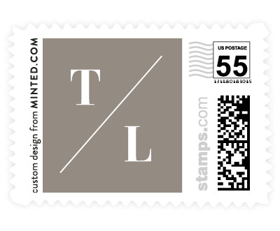 'Connection (C)' stamp design