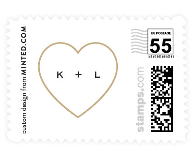 'Love Surrounds' postage stamps
