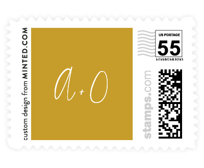 'Modern Blush (C)' postage stamp