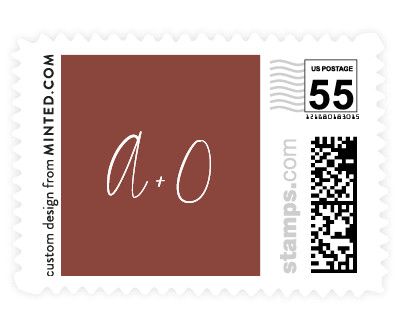 'Modern Blush (D)' stamp