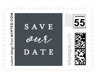 'Elegantly Scripted (E)' postage stamps