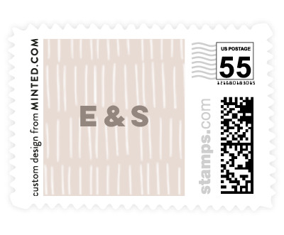 'Simple Love' wedding postage