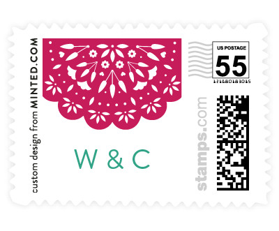 'Reserva (B)' wedding stamp