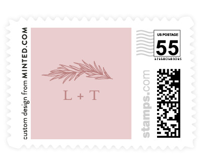 'Little Wreath (D)' wedding postage