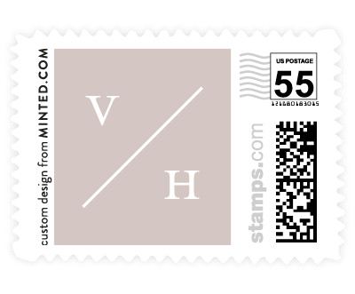 'La Ligne (C)' stamp design