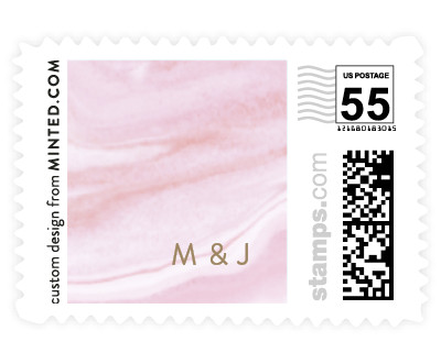 'Engraved' postage stamp
