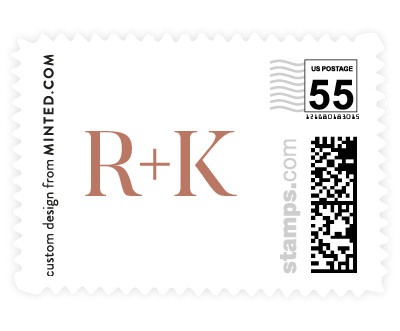 'Austerity (B)' wedding postage