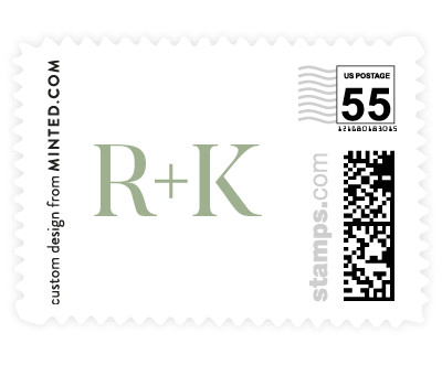 'Austerity (C)' wedding stamp