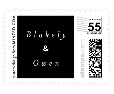'Paired Together (B)' postage stamp