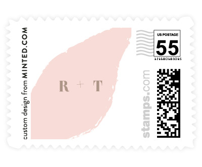 'Our Names (B)' wedding postage