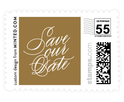 'Perfectly Stated (C)' stamp design