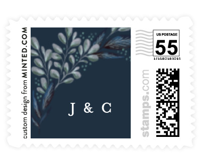 'Wild Leaf (D)' stamp design