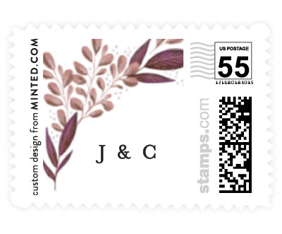 'Wild Leaf (E)' postage stamps