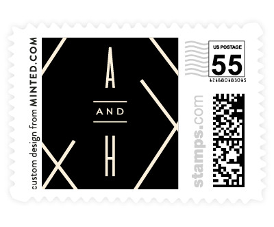 'Four-ever Diamonds (D)' wedding postage