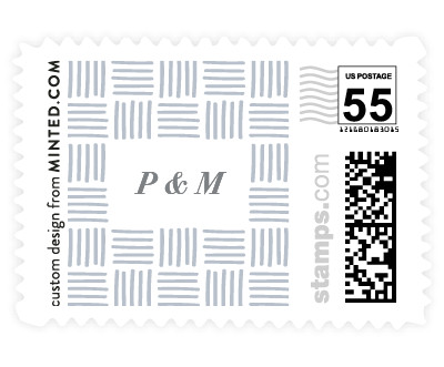 'Simply Stated (B)' stamp