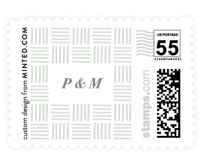 'Simply Stated (C)' wedding postage