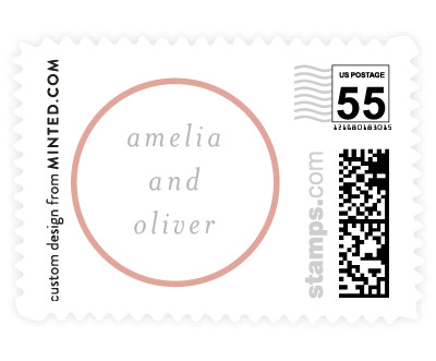 'Simply XOXO (D)' postage stamp