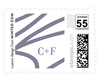 'Modern Names (C)' wedding stamp