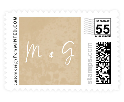 'Extra Large With Glitter' postage