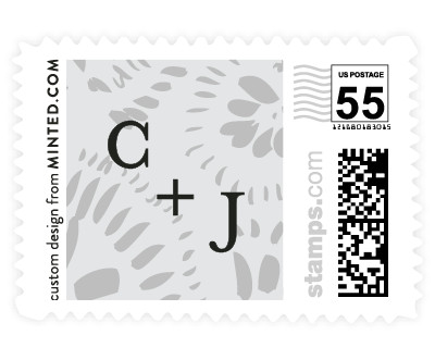 'Spreading Love (C)' wedding stamps