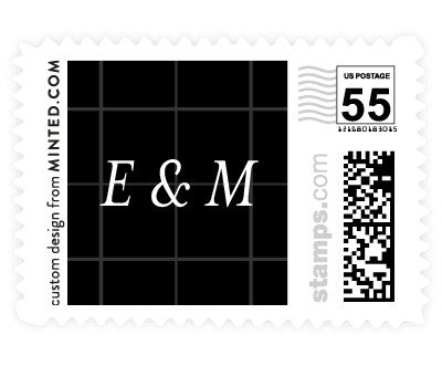 'Framed Love (B)' wedding stamps