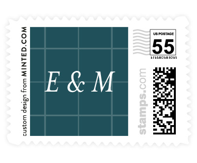 'Framed Love (E)' postage stamp