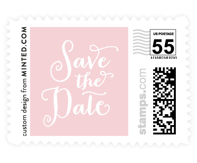 'Charmed Calligraphy (C)' postage stamp